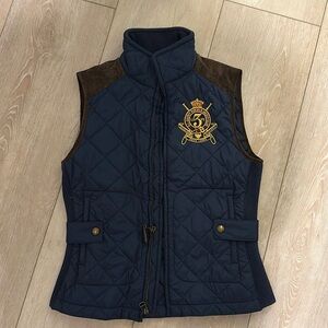Navy Ralph Lauren Sport Vest